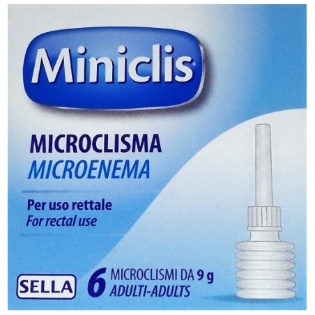 Sella Miniclis Adulti 9 G 6 Microclismi