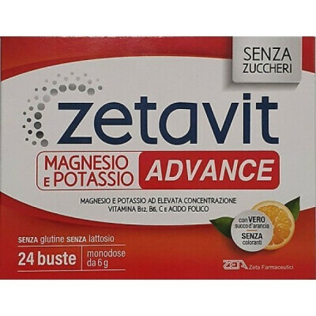 Zeta Farmaceutici Zetavit Magnesio Potassio Advance Bustine 144 G