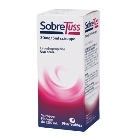 Pharmaidea Sobretuss 30mg/5ml Sciroppo Levodropropizina