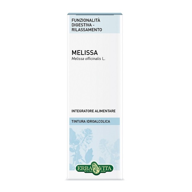 Erba Vita Melissa Foglie Tintura Idroalcolica 50 Ml Ebv