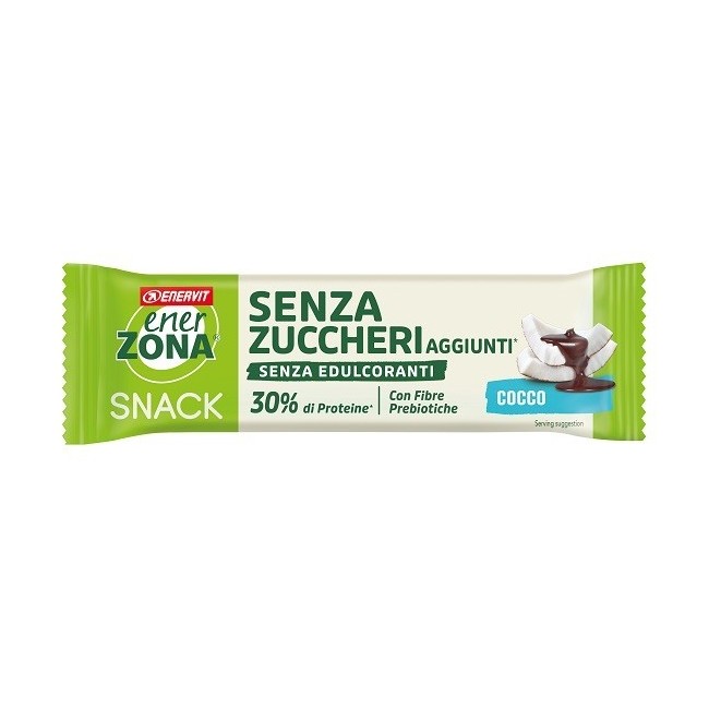 Enervit Enerzona Snack Coconut Senza Zuccheri Aggiunti 33 G