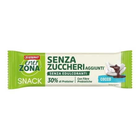 Enervit Enerzona Snack Coconut Senza Zuccheri Aggiunti 33 G