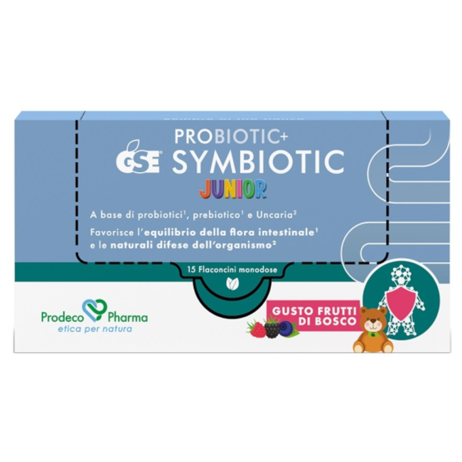 Prodeco Pharma Probiotic+ Gse Symbiotic Junior 15 Flaconcini Da 10 Ml