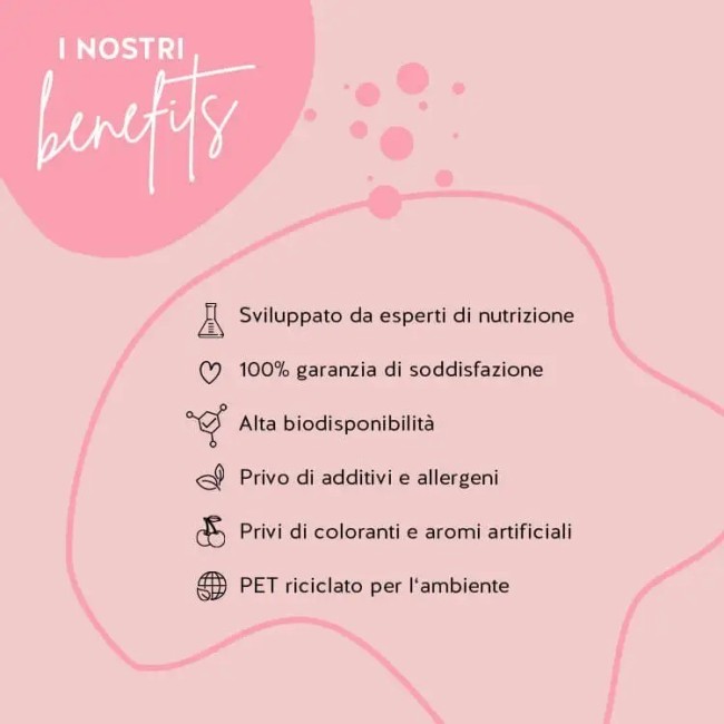 Bears With Benefits Ah-mazing Hair Vitamins Con Biotina 60 Caramelle Gommose Con Edulcoranti Senza Zuccheri