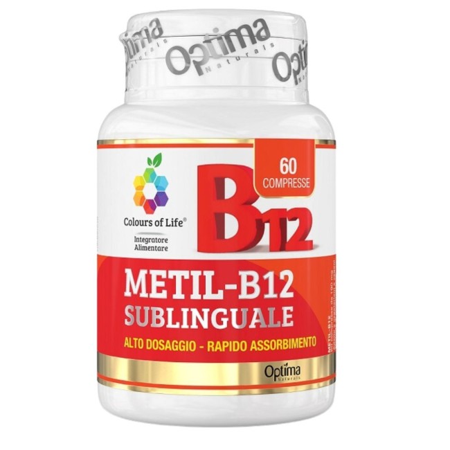 Optima Naturals Metil B12 Sublinguale 60 Compresse