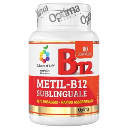 Optima Naturals Metil B12 Sublinguale 60 Compresse