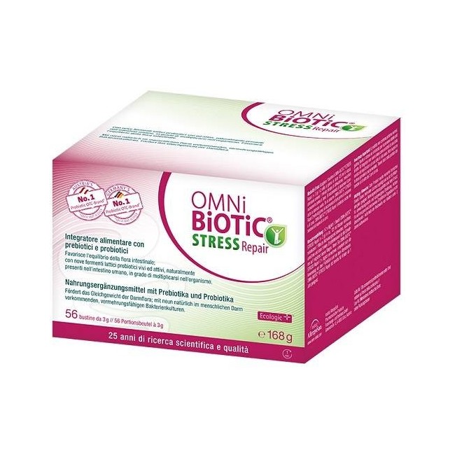 Institut Allergosan Omni Biotic Stress Repair 56 Bustine Da 3 G