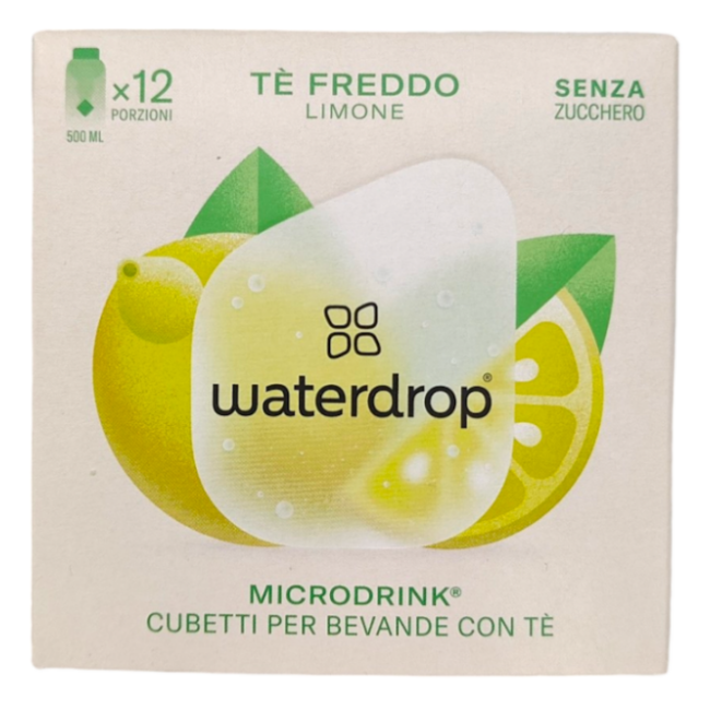 Waterdrop Microdrink Gmbh Waterdrop Ice Tea Limone 12 Cubetti