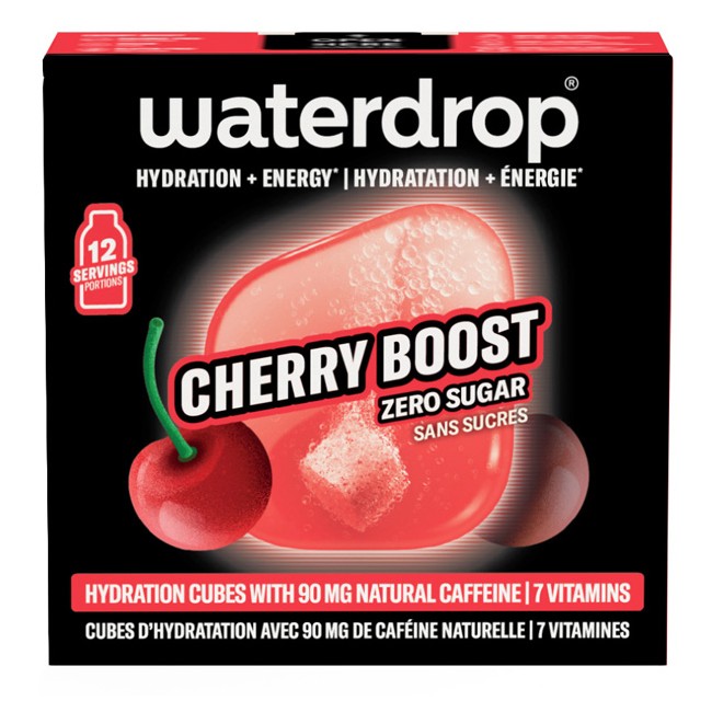 Waterdrop Microdrink Gmbh Waterdrop Microenergy Cherry Boost 12 Cubetti