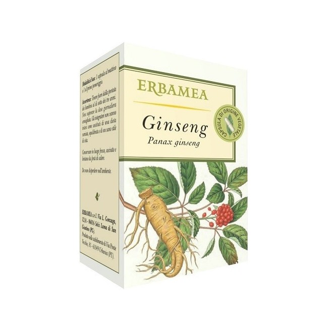 Erbamea Ginseng 50 Capsule Vegetali
