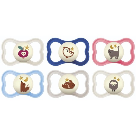 Mam Baby Mam Succhietto Supreme Night 6+ Mesi Silicone 1 Pezzo