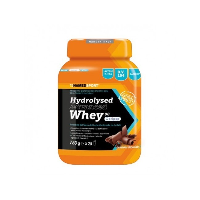 Named Hydrolysed Advanced Whey Delicious Chocolate Barattolo Polvere Orale 750 G