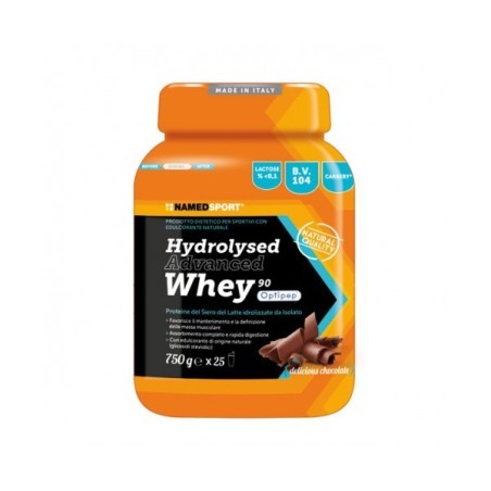 Named Hydrolysed Advanced Whey Delicious Chocolate Barattolo Polvere Orale 750 G