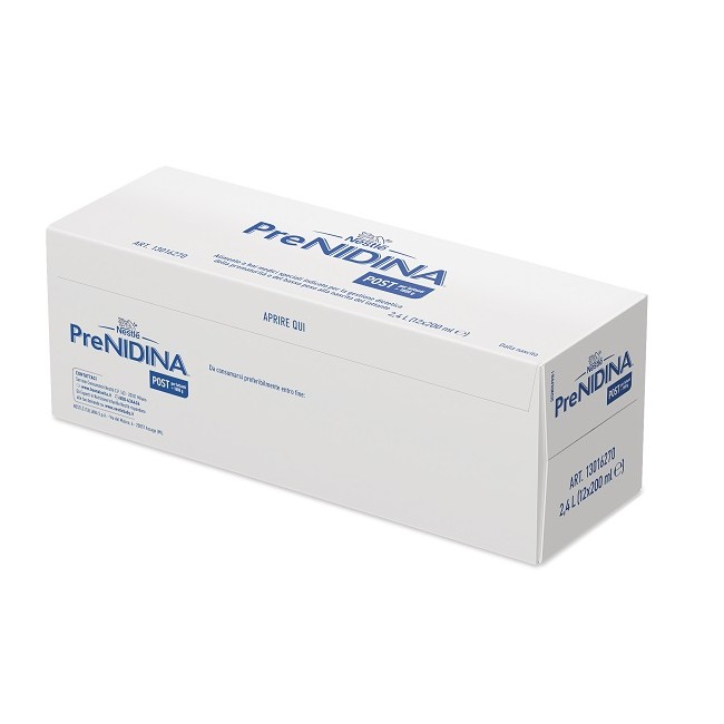 Nestlè Prenidina Post 12 Bottiglie Da 200 Ml