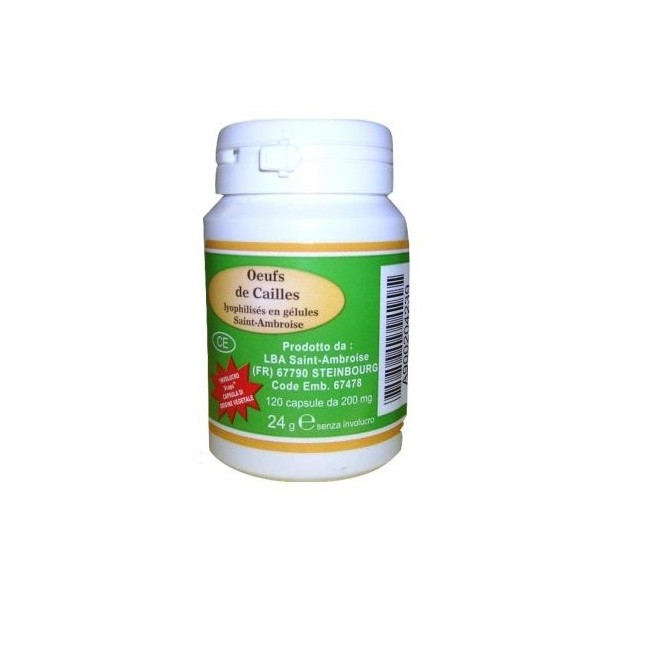 Vegetal Progress Uova Coturnix 120 Capsule