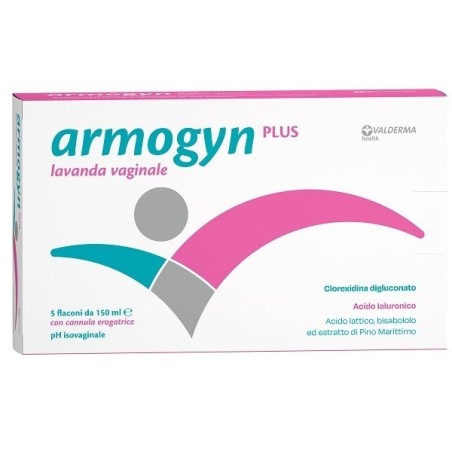 Valderma Armogyn Plus Lavanda Vaginale 5 Flaconi Da 150 Ml
