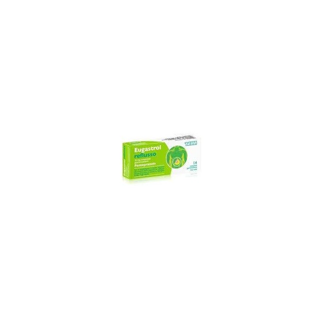 EUGASTROL REFLUSSO*7 cpr gastrores 20 mg