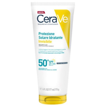 CERAVE PROTEZIONE SOLARE IDRATANTE INVISIBILE SPF50+ 177 ML