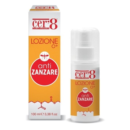 CER'8 LOZIONE 0+ ANTIZANZARE 100 ML
