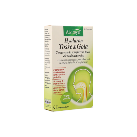 HYALURON TOSSE&GOLA 30CPR
