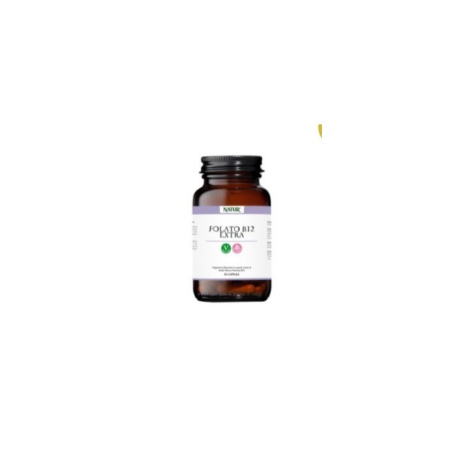 FOLATO B12 EXTRA 30CPS NATUR SP