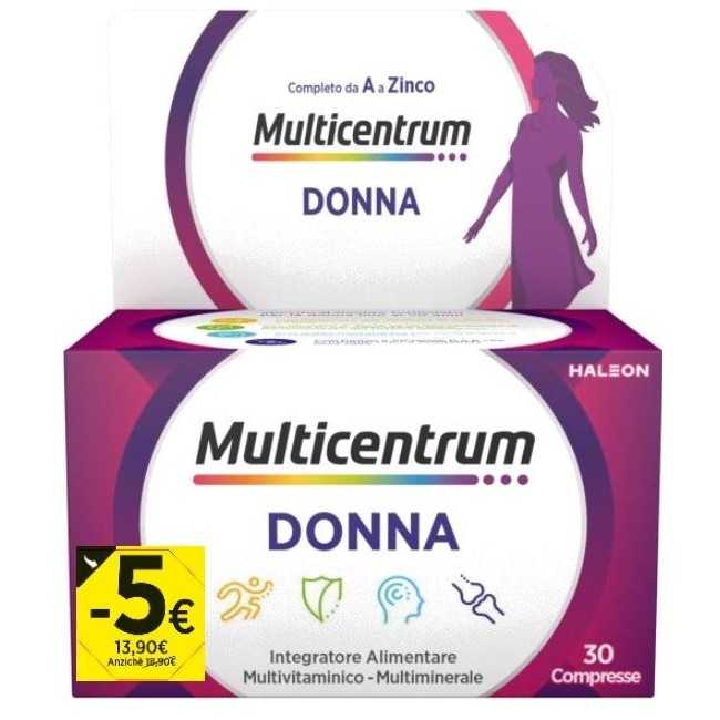 Haleon Multicentrum Donna 30 Compresse Promo 2026