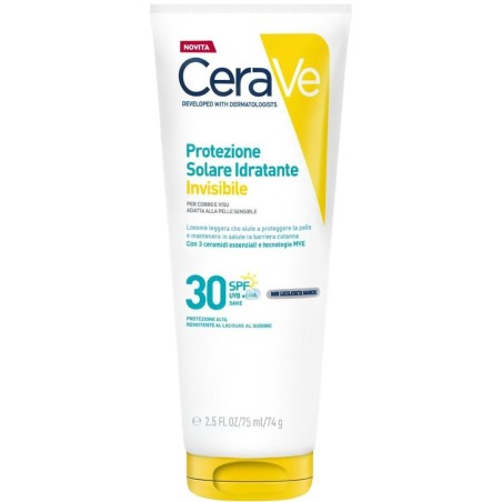 Cerave Protezione Solare Idratante Invisibile Spf30 75 Ml