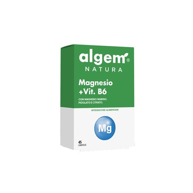 Algem Natura Magnesio + Vitamina B6 45 Compresse