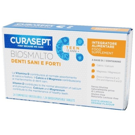 Curasept Biosmalto Teen 24 Compresse