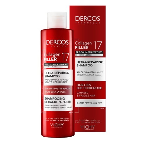 Vichy Dercos Collagen 17 Filler Shampoo 200 Ml