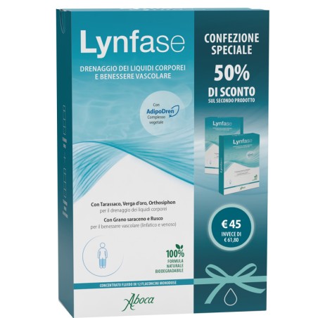 Aboca Lynfase Flaconcini Confezione Speciale 1+50% 1+1 Del 989638477