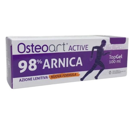 Farmac-zabban Osteoart Active 98% Arnica Top Gel 100 Ml Azione Lenitiva Nuova Formula