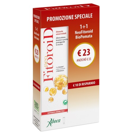 Aboca Neofitoroid Biopomata 40 Ml 2 Pezzi