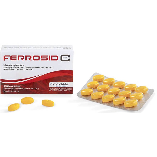 Dmf Pharma Foodar Ferrosid C Forte 30 Compresse
