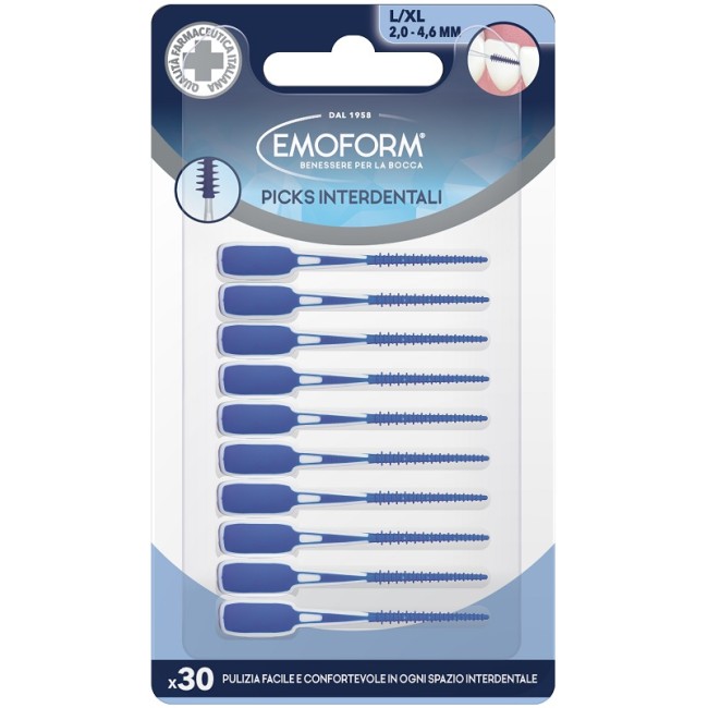 Polifarma Emoform Picks L/xl 30 Pezzi