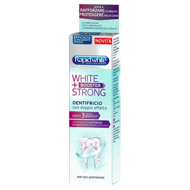 Bionike Rapid White Dentifricio White+booster Strong 75ml