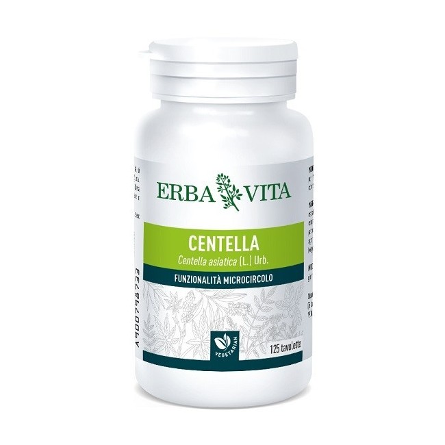 Erba Vita Centella Asiatica 125 Tavolette 400 Mg
