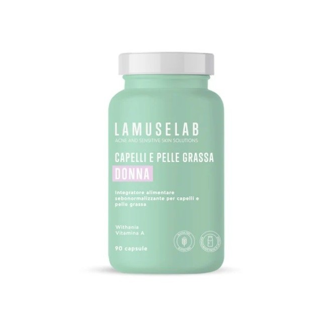 Lamuselab Capelli E Pelle Grassa Donna 90 Capsule