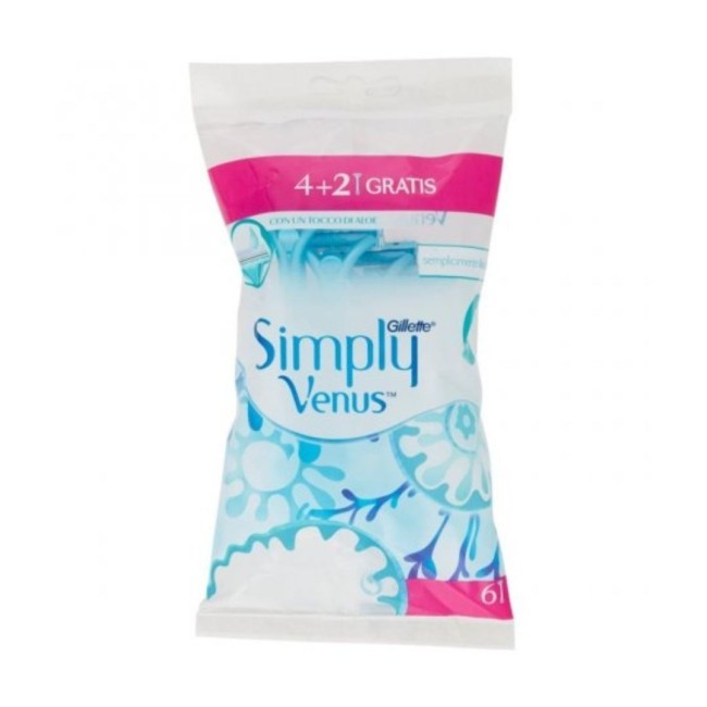 Procter & Gamble Gillette Venus Simply2 4 Pezzi + 2 G