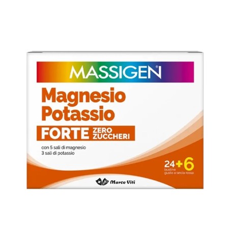 Marco Viti Massigen Magnesio Potassio Forte 30 Bustine Edizione Speciale 2025