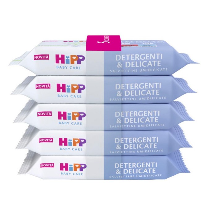 Hipp Salviettine Detergenti&delicate 5x48 Pezzi