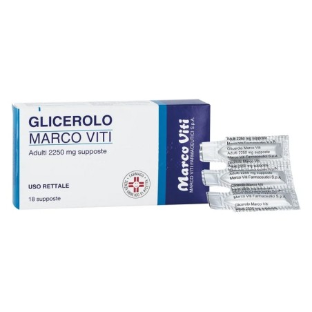 Marco Viti Farmaceutici Supposte Di Glicerina Viti Adulti 2250 Mg Supposte