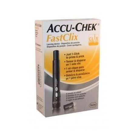 Roche Penna Pungidito Accu-chek Fastclix Kit