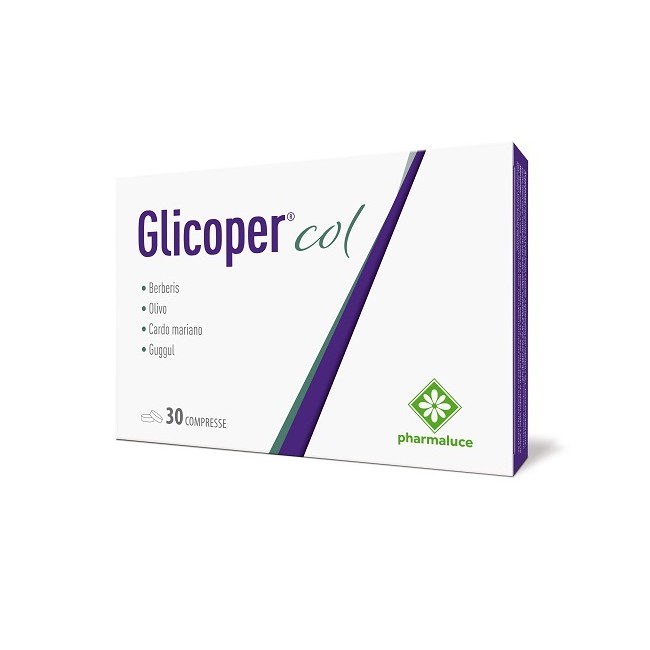 Pharmaluce Glicoper Col 30 Compresse Senza Glutine Naturalmente Privo Di Lattosio