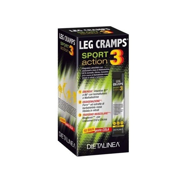 Gdp - General Dietet. Pharma Leg Cramps Sport 10 Stick Pack Dietalinea