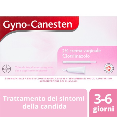 Bayer Gyno-canesten2% Crema Vaginale Clotrimazolo