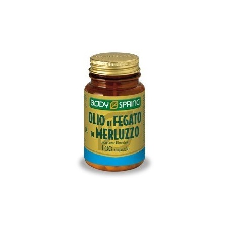 Angelini Body Spring Olio Merluzzo 100 Capsule