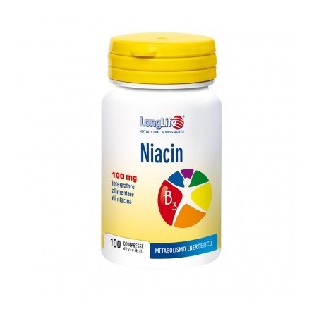 Longlife Niacin 100 Mg 100 Compresse