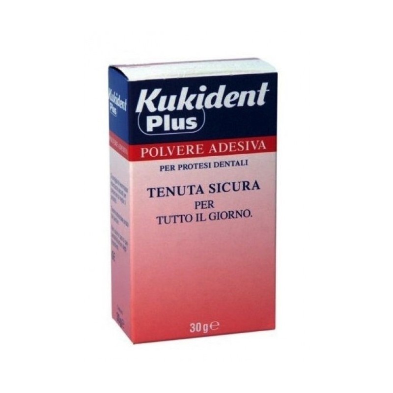 Procter & Gamble Kukident Plus Polvere Adesiva Per Protesi Dentarie 30 G