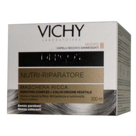 Vichy Dercos Nutri-riparatore Maschera 200 Ml